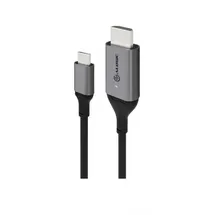 Alogic USB-C-Kabel (männlich) auf HDMI (männlich) 1m grau