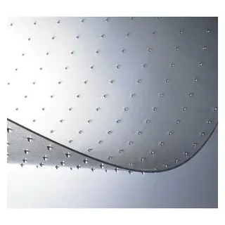 Böttcher-AG Bodenschutzmatte fd-9212, transparent, Teppichböden, Polycarbonat, extra stark, 75x120cm