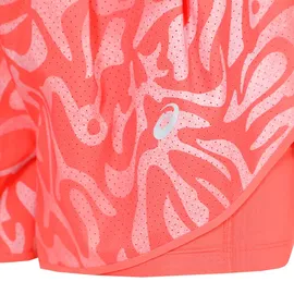 Asics road all over print 2-N-1 3.5in CORAL REEF/LIGHT UBE, XL
