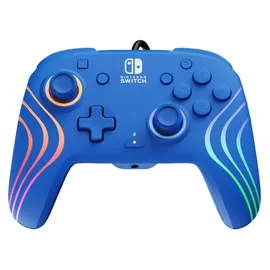 PDP Afterglow Wave Controller Blau Nintendo Switch