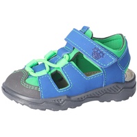 PEPINO Ricosta Jungen Sandalen Gery,Kinderschuhe,WMS:Mittel,waschbar,Kinderschuhe,Sommerschuhe,Freizeitschuhe,Azur/Neongreen (150),24 EU - 24 EU