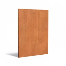 Adezz Sichtschutzpaneel 135 x 180 cm Braun Cortenstahl