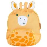 MINILAND BABY Miniland – Kinder-Rucksack Giraffe, Thermo-Rucksack für Kinder, Bequem und Lustig (Jungle)