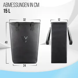 MIVELO Kühltasche 15 l schwarz