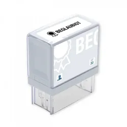 Office SF30 Lagertext Stempel mit Text "Beglaubigt" (ca. 47x13 mm) Textstempel
