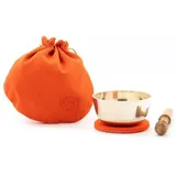 Klangschalen-Center Klangschalen-Set im Beutel orange Sachbücher
