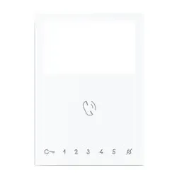 Comelit 6734W Zusatztasten, Mini HF, 8 Tasten, weiss