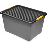 Kreher Technik Aufbewahrungsbox Solid Box 145 l 1-tlg. Grau