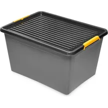 Kreher Technik Aufbewahrungsbox Solid Box 145 l 1-tlg. Grau