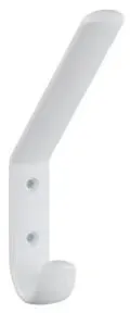 Hewi 477 Garderobenhaken 477.90.07198 Höhe: 165mm, signalweiß, mit Distanzstück