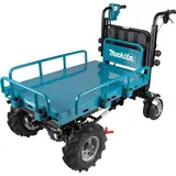 Makita Akku-Schubkarre 2x18V, 300 kg, 0-1,5/3,5 km/h, höhenverstellbare Ladefläche