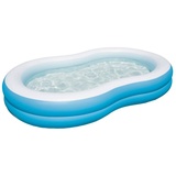 BESTWAY Lagune Family Planschbecken 262 x 157 x 46 cm