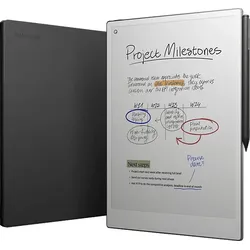 REMARKABLE RM83C-1005NW PaperPro + MarkerPlus BookFolio Pro Leather Black Grafiktablet, Schwarz