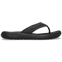 Crocs Damen Yukon Vista II LR Flip Flip, Black/Black, 39/40 EU - 39/40 EU