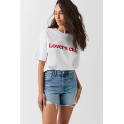 Gina Tricot - distressed high denim shorts - Jeans shorts - Blau - 32 - Dame - Blau - 32