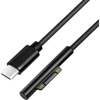 Logilink USB-C auf Surface 1,8 m Schwarz