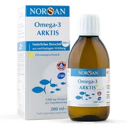 Norsan Omega-3 Arktis Fischöl mit Vitamin D3 flüssig