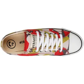 Ethletic Trainer White Cap Lo Cut Damen Camou Rot/Just Weiß 36