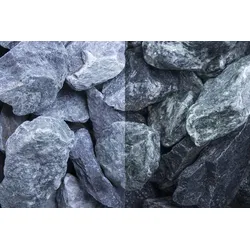 Steinschlag Marmor Grün 1 kg Beutel 40-80 mm