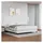 vidaXL Boxspringbett 180 x 200 cm Weiß