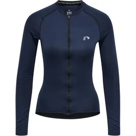 New Line Core Biking Langarm Fahrradtrikot Damen black iris L