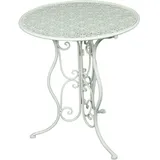 Garden Pleasure Lascar Gartentisch Ø 60 x 70 cm Weiß