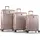 HEYS Xtrak Koffer-Set 3-tlg. braun/bronze
