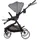 Chipolino 3 in 1 Kombikinderwagen Linea, Sportsitz, i-Size Babyschale, Babywanne grau