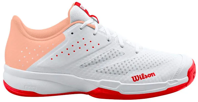 Damen Tennisschuhe Wilson Kaos Stroke 2.0 W White/Peacoat  EUR 38 - Weiß,orange