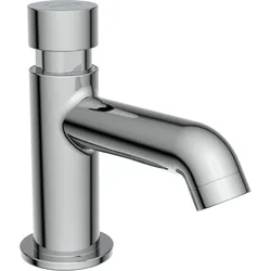 Schütte LIMA Standventil, Chrom, Wasserhahn Kaltwasser, Waschbecken, Wasserhahn Küche, Wasserhahn Bad, Waschtischarmatur