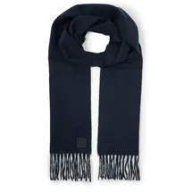 Tom Tailor Strickschal Accessoire, Schal mit Fransen blau