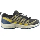 Salomon Xa Pro V8 Wp Wanderschuhe - Black / Gray Green / Powder Giallo - EU 38