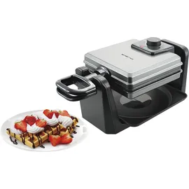 EMERIO Waffeleisen Silber,