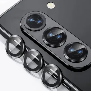 AFENGBOX für Samsung Galaxy Z Fold 6 Kameraschutz,Galaxy Z Fold 6 individuelle Kamera Schutz,Ultra Dünn Tempered Glass Kameraschutz Kratzfestes Kamera Schutzfolie für Samsung Z Fold 6,2 Stück,Schwarz