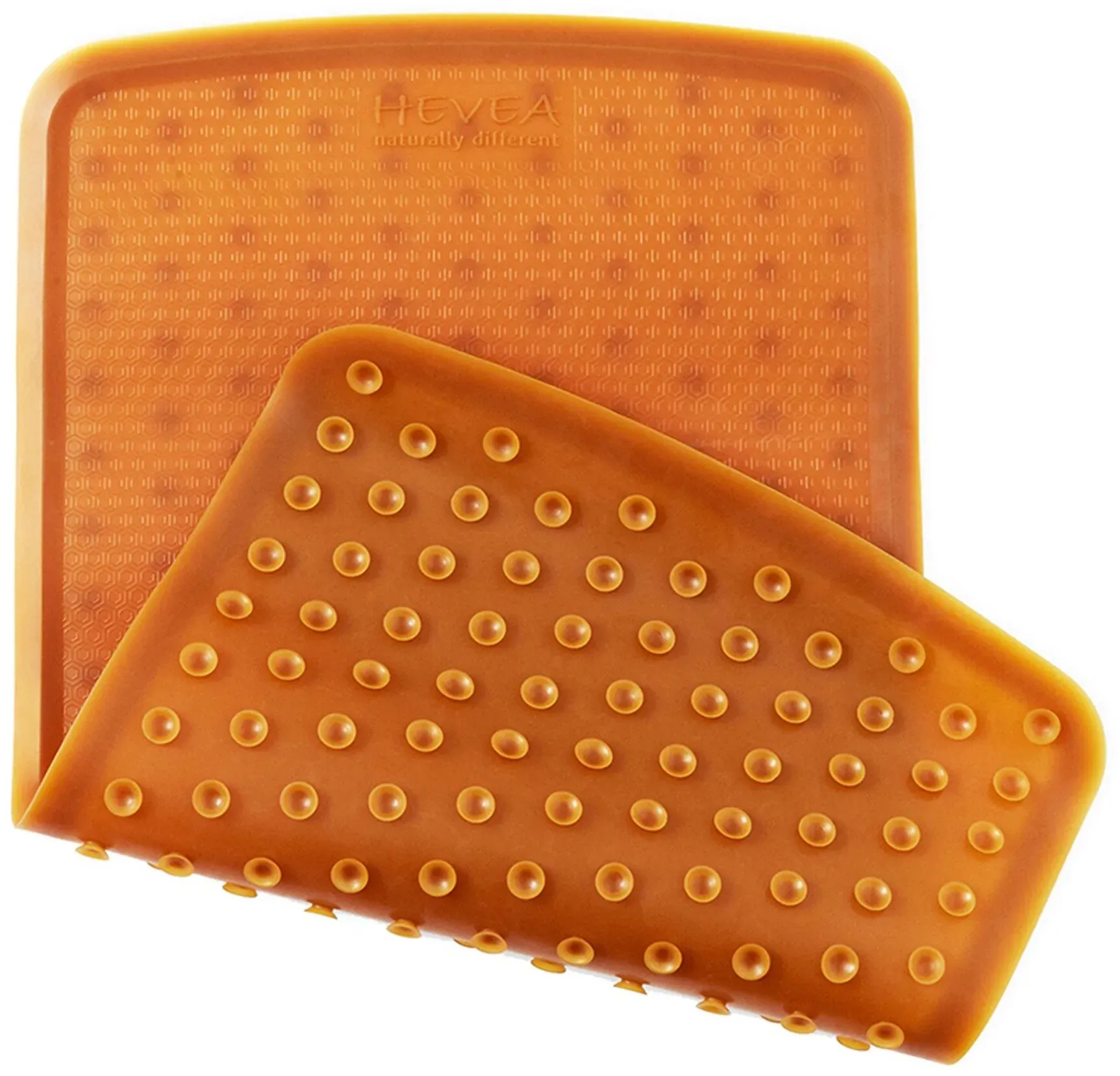 HEVEA Badewannenmatte aus Naturkautschuk 55x32 cm, natur