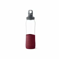 Emsa Drink2Go Glas Dunkelrot 0,7 l