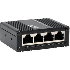 Exsys EX-62021 5-Port Industrial Gigabit Micro Switch