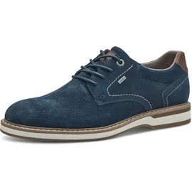 s.Oliver Herren Schnürschuhe Freizeit Runde Spitze, Blau (Navy), 43 EU