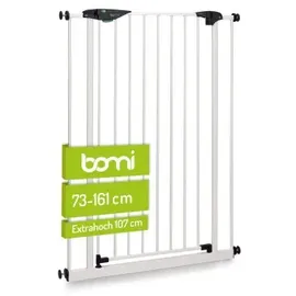 Bomi Türschutzgitter Mira 73-161 cm Weiß