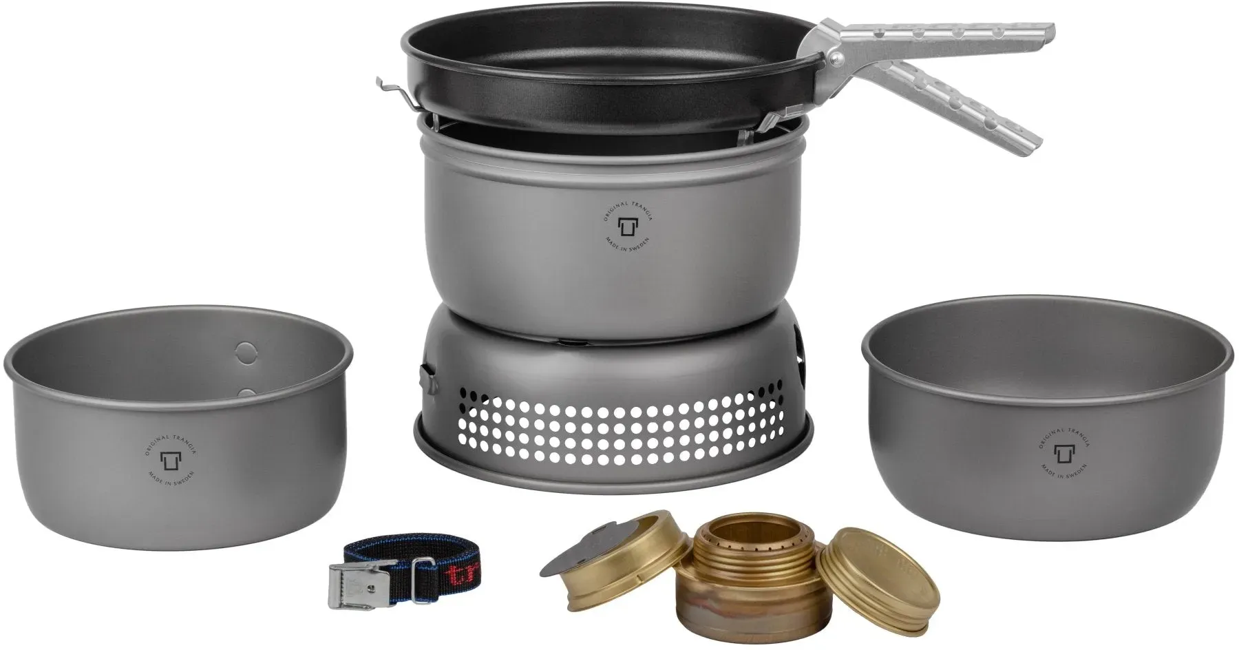 Sturmkocher groß UL HA Alu mit Non-Stick Pfanne