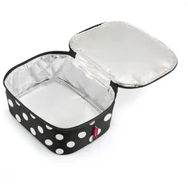 Reisenthel Kühltasche coolerbag M pocket dots white