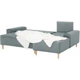Home Affaire Ecksofa Mikrofaser 3-Sitzer Grün
