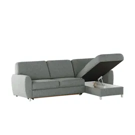 Smart Ecksofa Valencia ¦ grau ¦ Maße (cm): B: 263 H: 90 T: 173.0