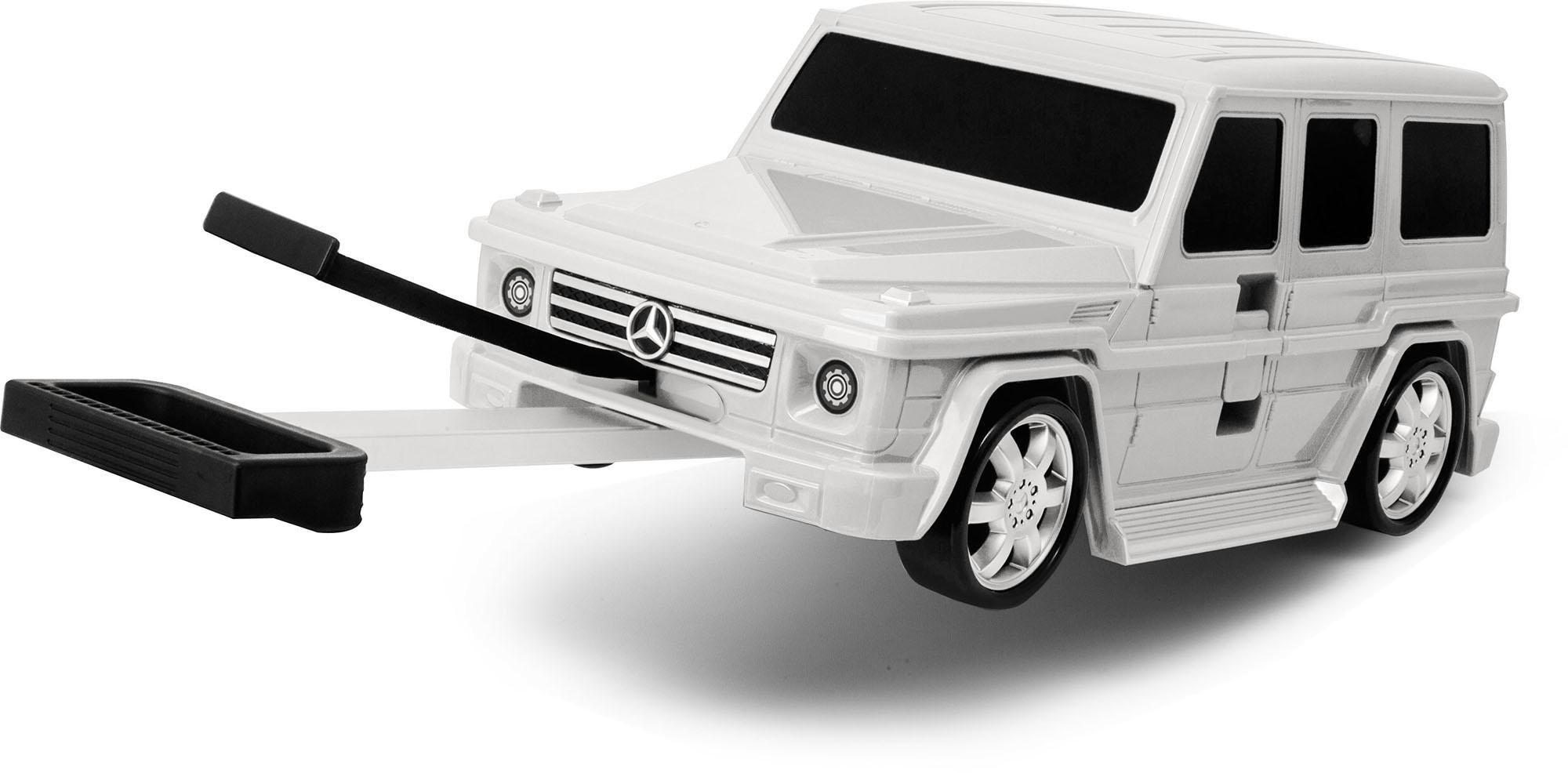 Hartschalen-Trolley PACKENGER "Mercedes-Benz G63" Gr. B/H/T: 26 cm x 49 cm x 21 cm 20 l, grau Koffer Handgepäck-Koffer