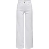 Only ONLMADISON BLUSH HW Wide DNM CRO NOOS White/White M(28)/30