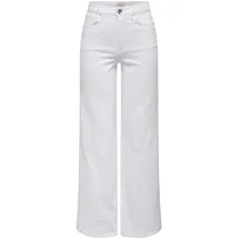 Only ONLMADISON BLUSH HW Wide DNM CRO NOOS White/White M(28)/30