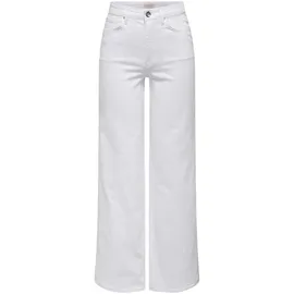 Only ONLMADISON BLUSH HW Wide DNM CRO NOOS White/White M(28)/30