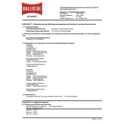BALLISTOL Bremsen- und Teilereiniger Spray, 500ml 25340