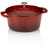 24 cm rund rot