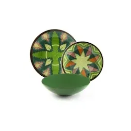 Excelsa Dakar Color Tellerservice 18-tlg. buntes Dekor